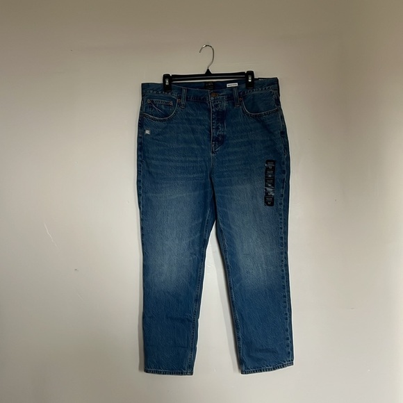 J. Crew Factory Denim - J.Crew Factory High Rise Straight Button Fly Jeans - 100% Cotton - NWT - Size 32